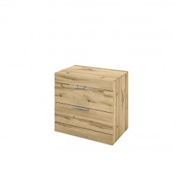 Нощно шкафче Mod 3074, Сонома тъмна, 500/350/510 - Bogdan Furniture I