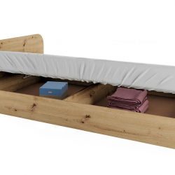 ﻿﻿﻿﻿Легло Mod 2011 за матрак 120/190, Дъб Артисан - Легла