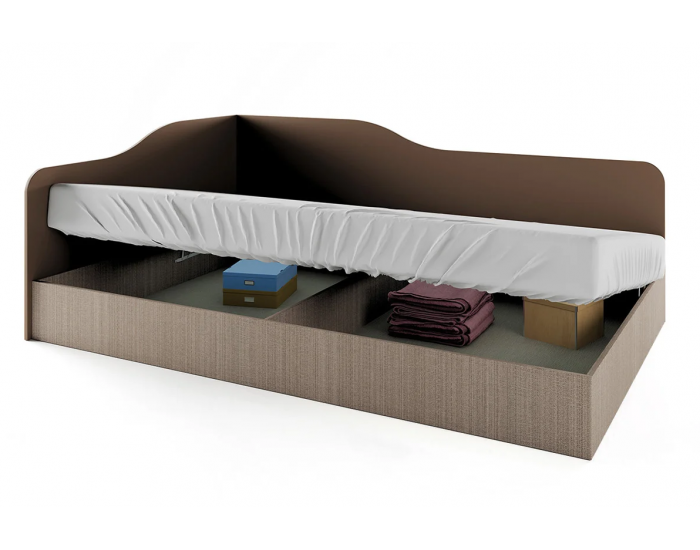 Легло Mod 2009 за матрак 120/190, Мока/Лате