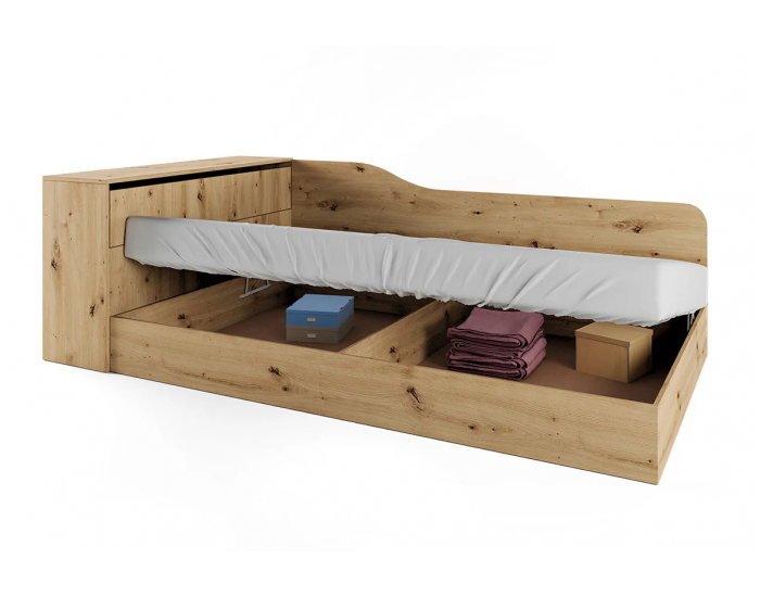 Легло приста Mod 2002, Дъб артисан