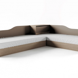 Ъглови легла Mod 2001, Мока/Лате - Легла