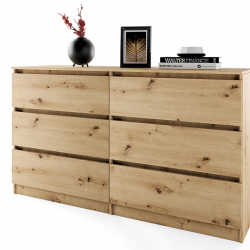 Скрин Mod 3076, Дъб артисан - Скринове