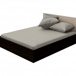 Легло Мебели Богдан модел Rosi BM, Пясъчен дъб и Венге - Bogdan Furniture Kom