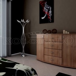 Скрин Мебели Богдан модел Poly, с чекмеджета, сонома - Bogdan Furniture Kom
