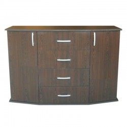 Скрин Мебели Богдан модел Poly, с  чекмеджета - Bogdan Furniture Kom