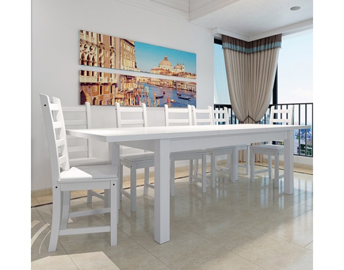 Трапезна маса Каролина 160-200/90/75