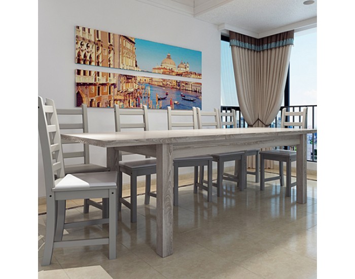 Трапезна маса Каролина 160-200/90/75