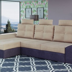 Ъглов диван Bohemi-модел 1, с дамаска А* - Мека мебел