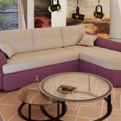 Ъглов диван модел Hollywood NEW с функция сън и ракла - Мека мебел