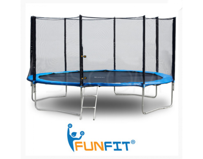 FunFit Батут комплект 374см - Външни съоражения FunFit Батут комплект 374см - Външни съоражения