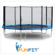 FunFit Батут комплект 374см - Външни съоражения FunFit Батут комплект 374см - Външни съоражения