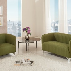 Гарнитура модел Aliaska, диван с фотьойл - Холни гарнитури