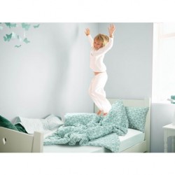 Детски спален комплект перкал ТЕД модел Geo Green - Спално бельо