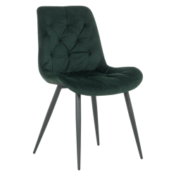 Трапезен стол модел VERONA - Зелен - Трапезни столове