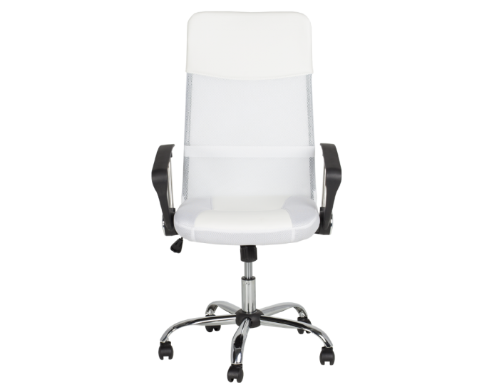 Президентски офис стол модел Memo-6083 - бял