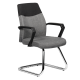 Посетителски стол модел Memo-6003 - сив