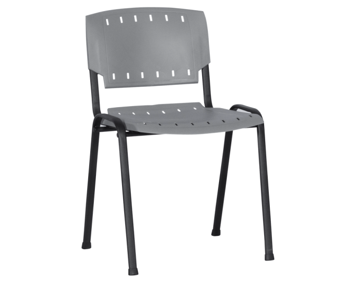 Посетителски стол PRIZMA - сив