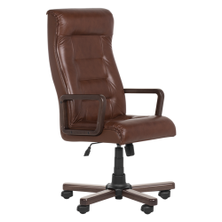 Президентски офис стол модел Memo-Royal wood - кафяв LUX - Столове