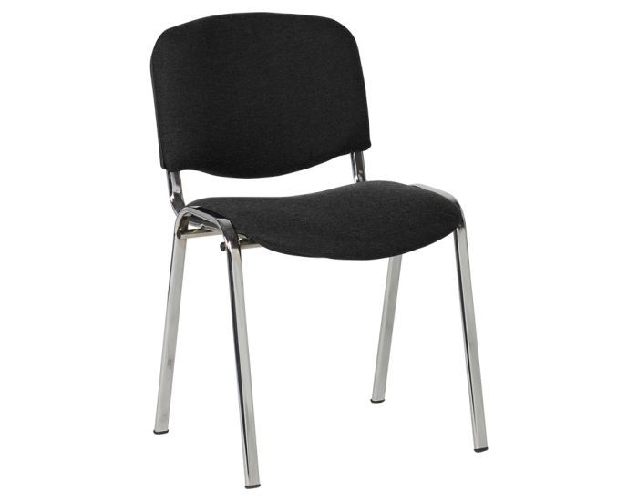 Посетителски стол модел Memo-1135 LUX - черен