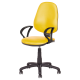 Офис стол модел Memo-Polo (с подлакътници) - жълт