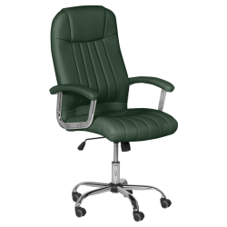 Президентски офис стол модел Memo-6181 - маслено зелен - Столове