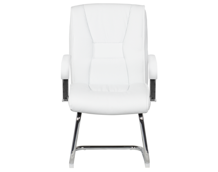 Посетителски стол модел Memo-6540 - бял