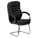Посетителски стол модел Memo-6154 - черен