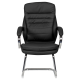 Посетителски стол модел Memo-6154 - черен