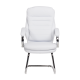 Посетителски стол модел Memo-6154 - бял