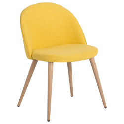 Трапезен стол модел Memo-514 -ярко жълт MB - Столове
