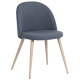 Трапезен стол модел Memo-514 - тъмно сив MB