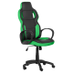 Президентски офис стол модел Memo-7510 - черно-зелен