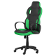 Президентски офис стол модел Memo-7510 - черно-зелен