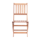 Сгъваем дървен градински стол модел Memo- Kai