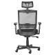 Президентски офис стол модел Memo-7518 - черен