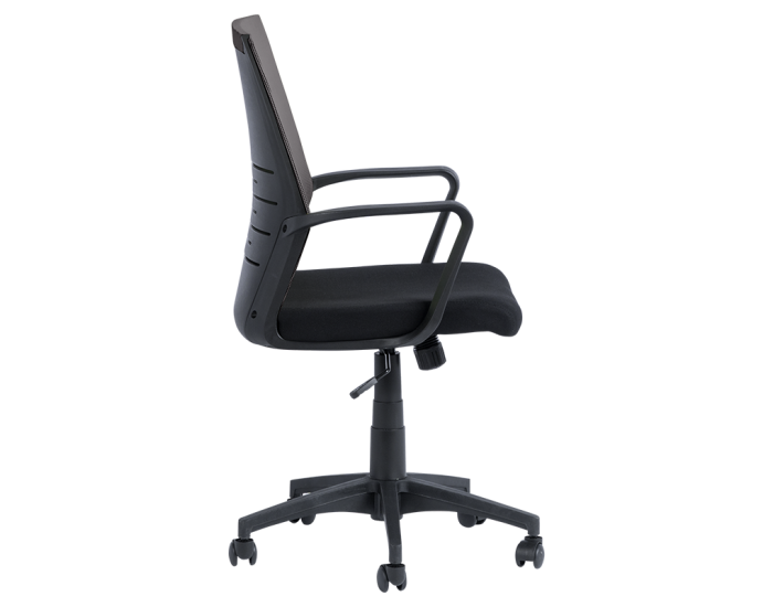 Работен офис стол модел Memo-7041 - черен - сив