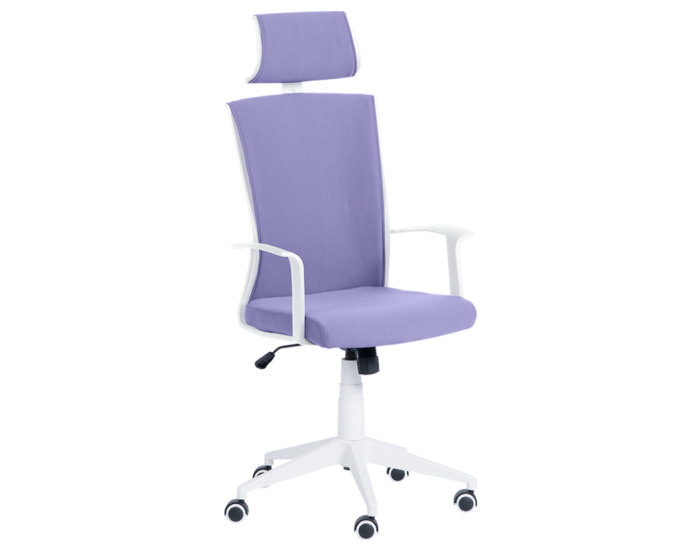 Президентски офис стол модел Memo-7524 - лилав
