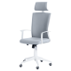 Президентски офис стол модел Memo-7524 - светло сив