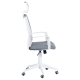 Президентски офис стол модел Memo-7524 - светло сив