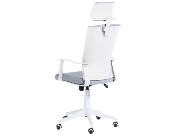 Президентски офис стол модел Memo-7524 - светло сив