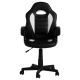 Детски стол модел Memo-7526 - черно - бял