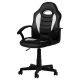 Детски стол модел Memo-7526 - черно - бял