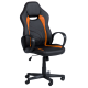 Геймърски стол модел Memo-7525 - черно-оранжев