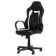 Геймърски стол Memo 7525 - черно-бял