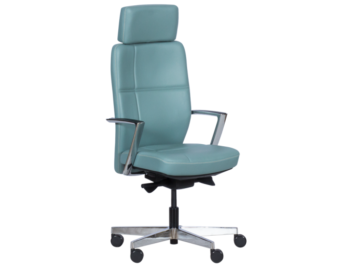 Ергономичен стол SAHARA - морско син LUX