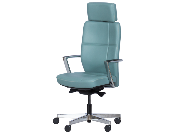 Ергономичен стол SAHARA - морско син LUX