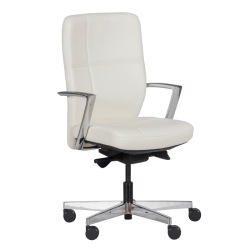 Ергономичен стол SONIA - бял LUX - Офис столове