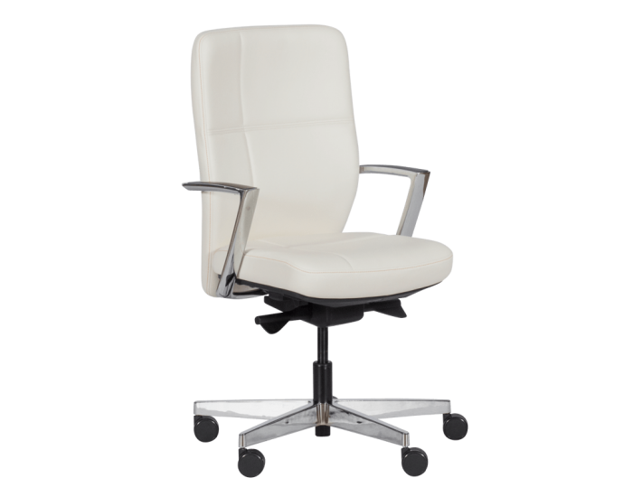 Ергономичен стол SONIA - бял LUX