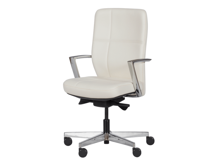 Ергономичен стол SONIA - бял LUX