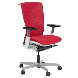 Ергономичен стол REINA  - червен - Офис столове